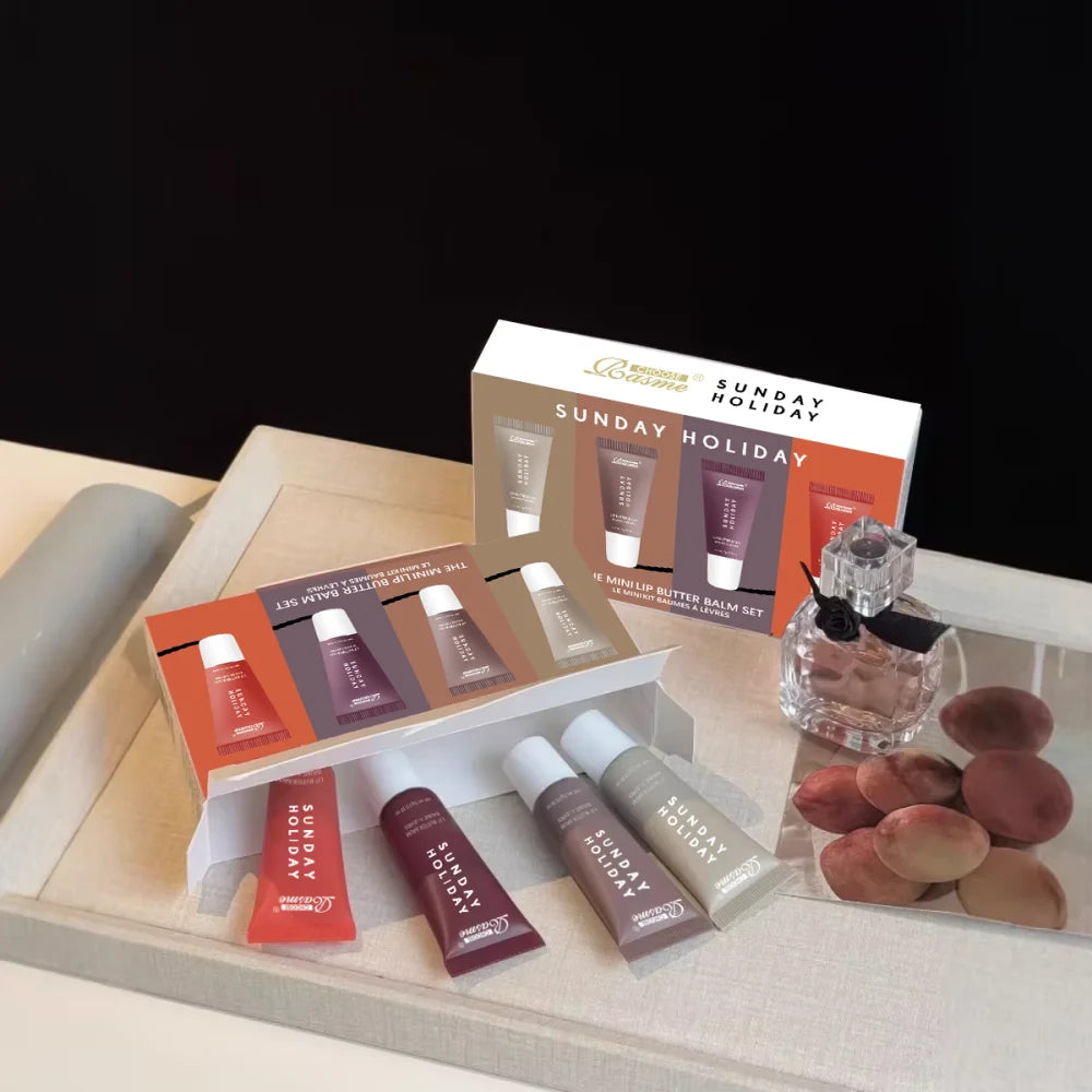 Rasme 4-piece Lip Gloss Set