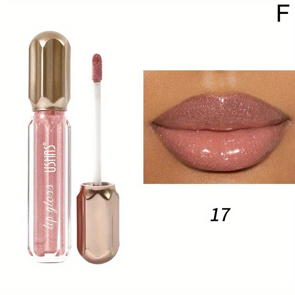 Ushas Shimmering Mirror Lipstick Glossy Lipstick