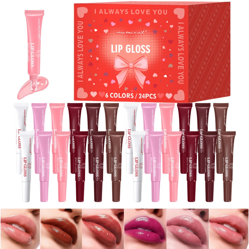 Premium Gift Set 24PCS/box Lip gloss Set