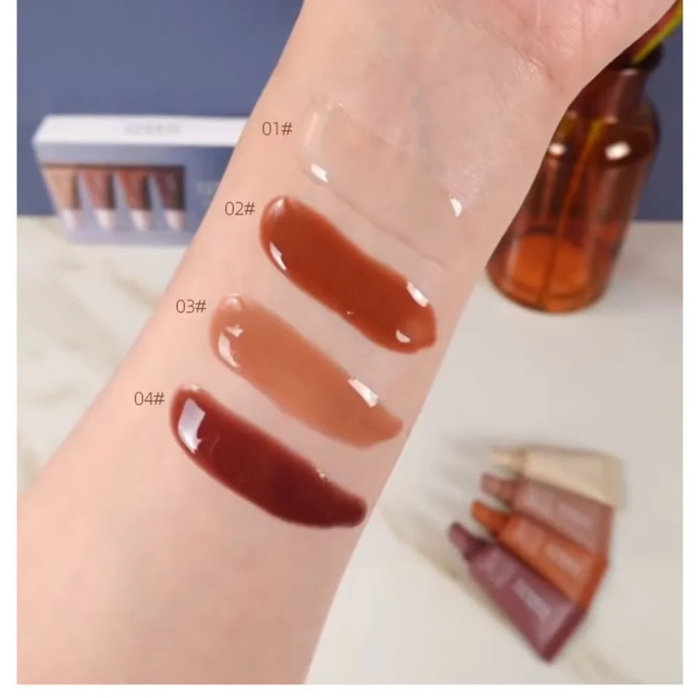 Rasme 4-piece Lip Gloss Set
