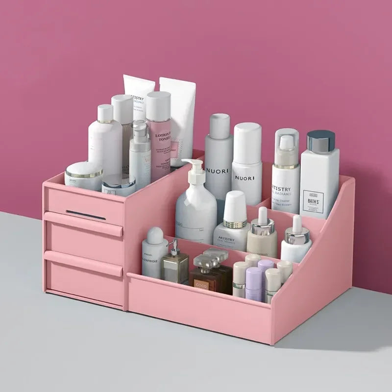 Clear Acrylic Makeup Storage Organizer with Drawers