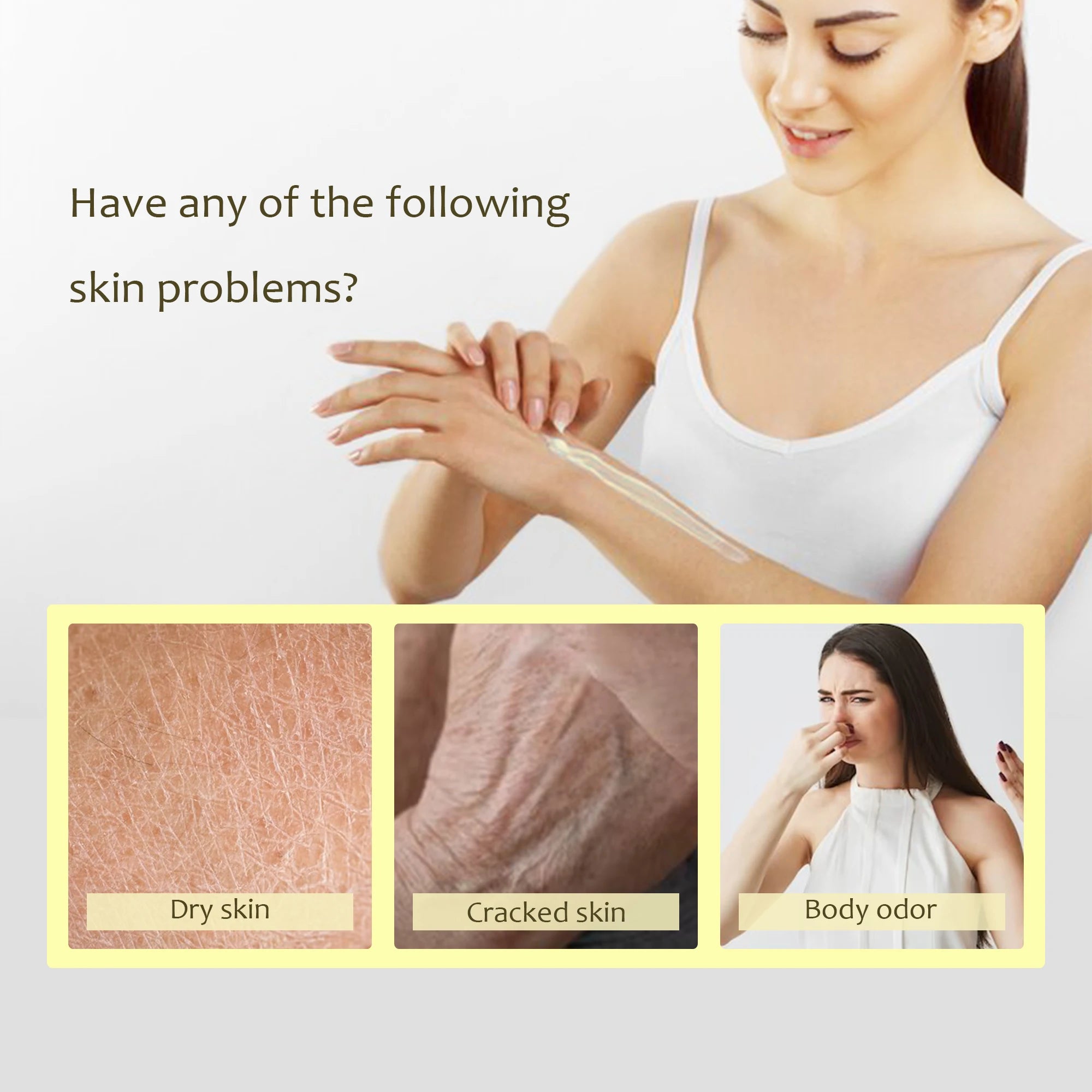 Moisturizing Body Glaze Cream 6 Sweet Flavors