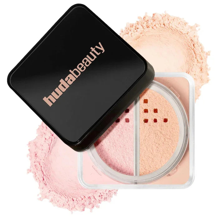 hudabeauty 2 Colors Easy Bake Loose Powder