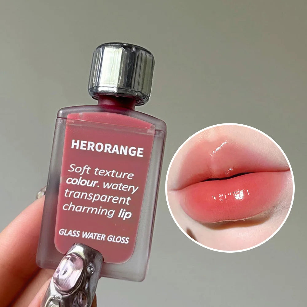 Herorange Lightly Glass Water Gloss Lip Glaze