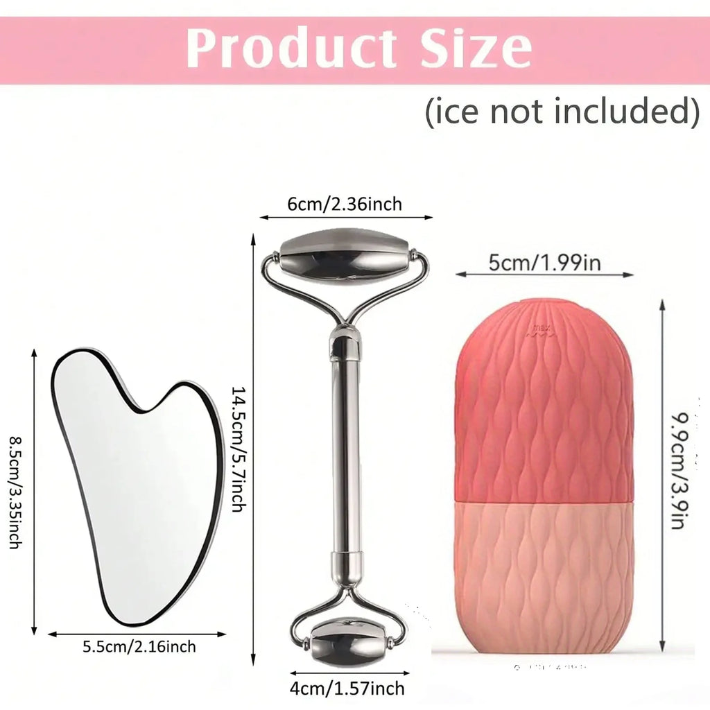 Ice Face Roller & Stainless Steel