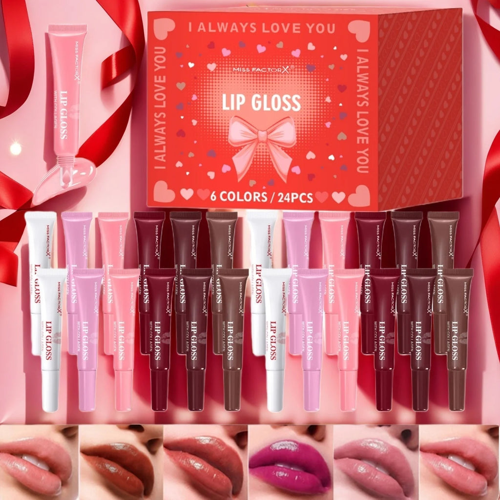 Premium Gift Set 24PCS/box Lip gloss Set