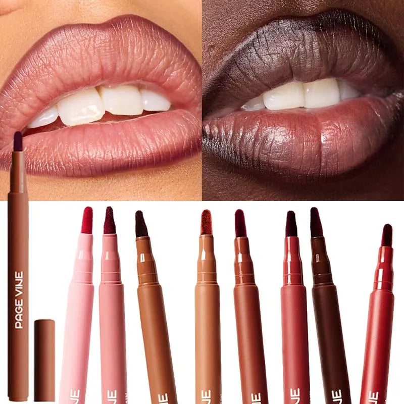 Page Vine Velvet Brown Lip Liner Pencil Nude