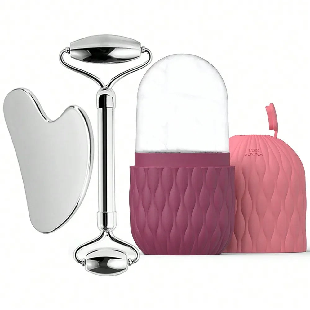 Ice Face Roller & Stainless Steel