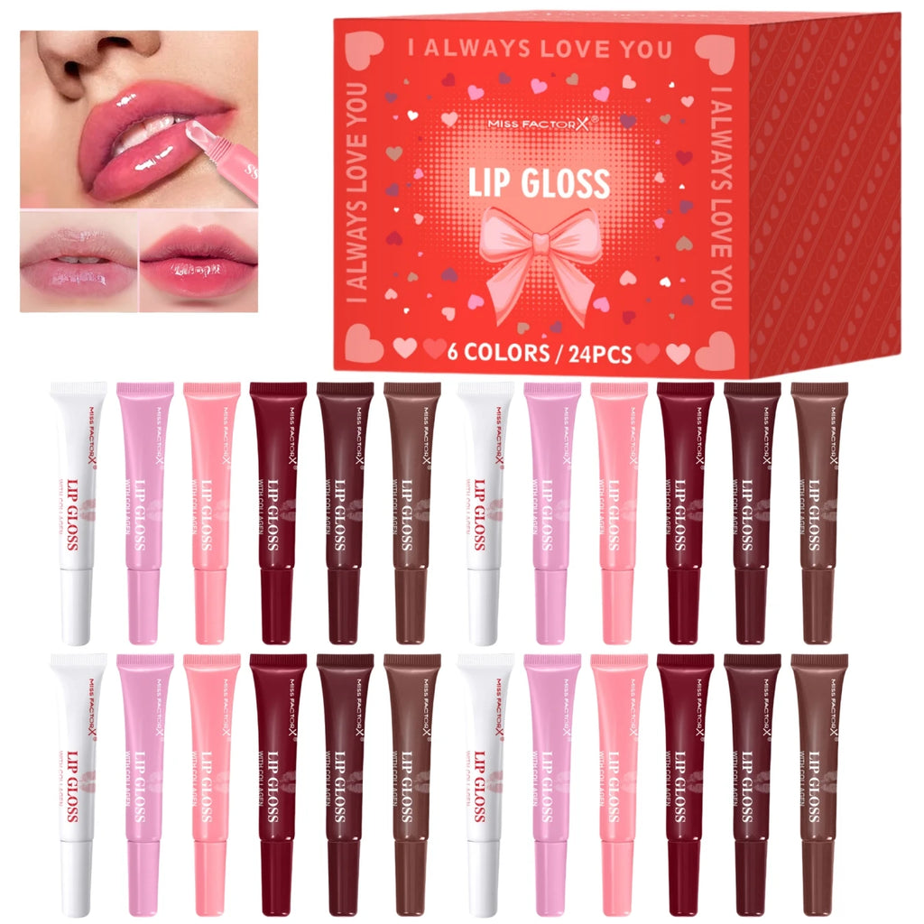 Premium Gift Set 24PCS/box Lip gloss Set