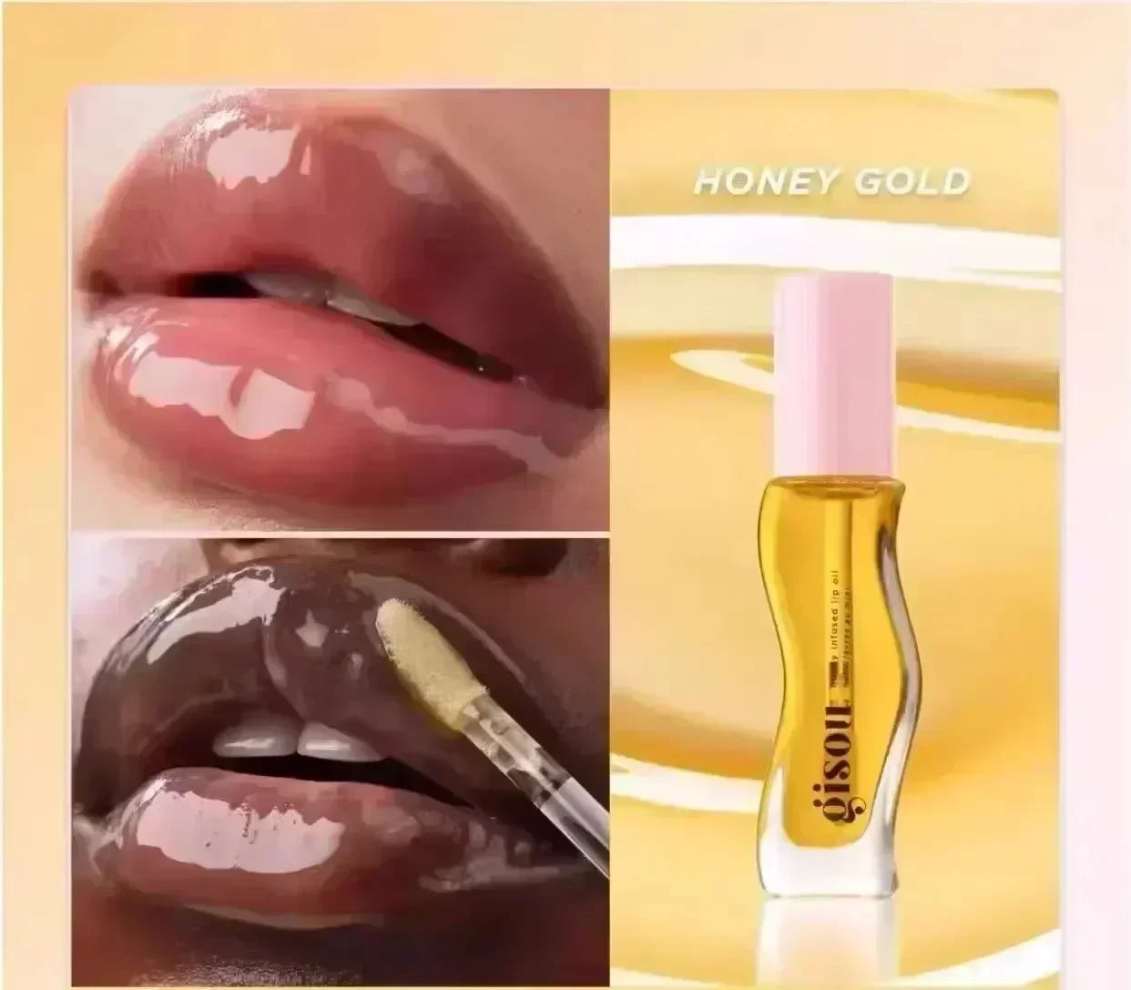 Gisou Moisturizing Lip Balm Lip Oil Gloss