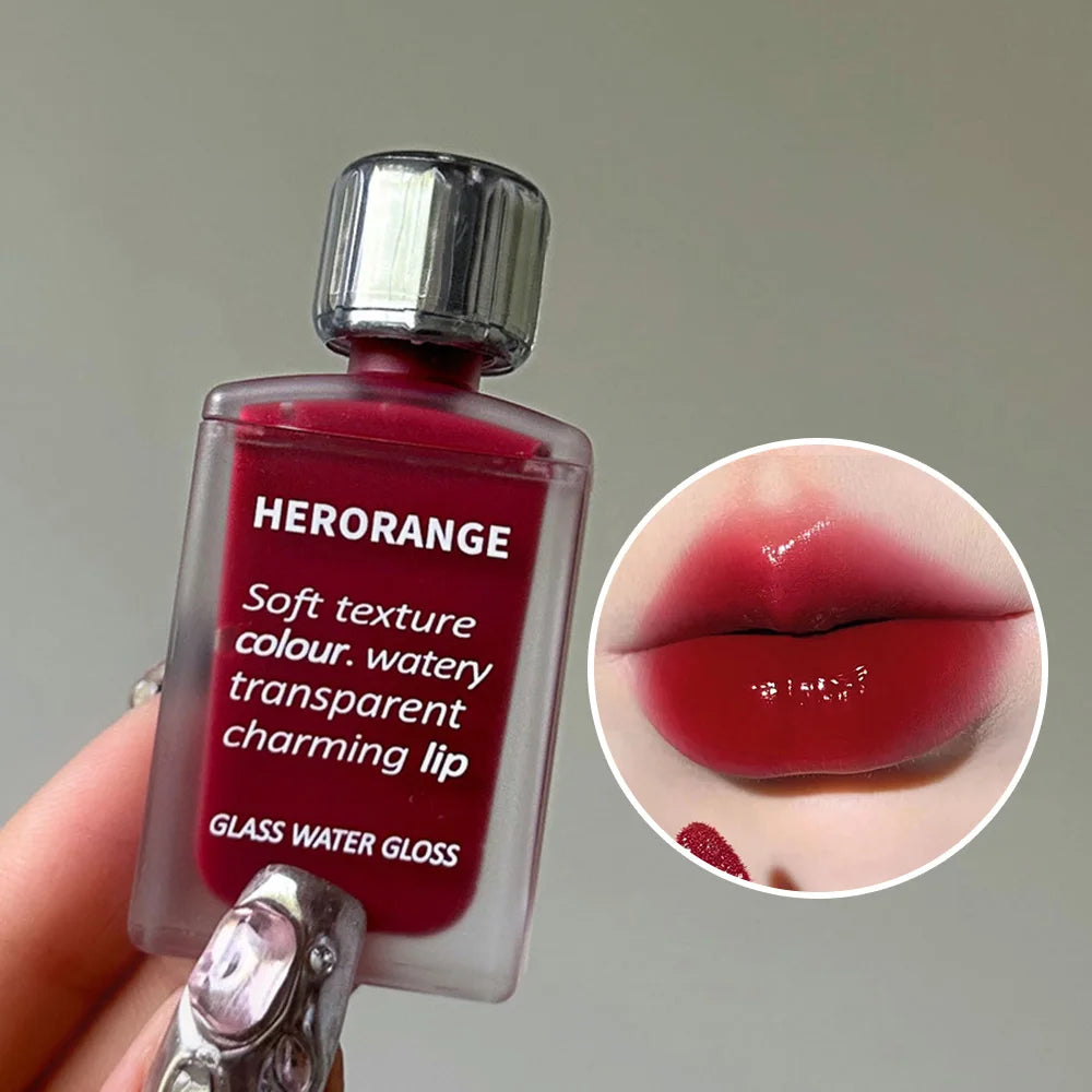 Herorange Lightly Glass Water Gloss Lip Glaze