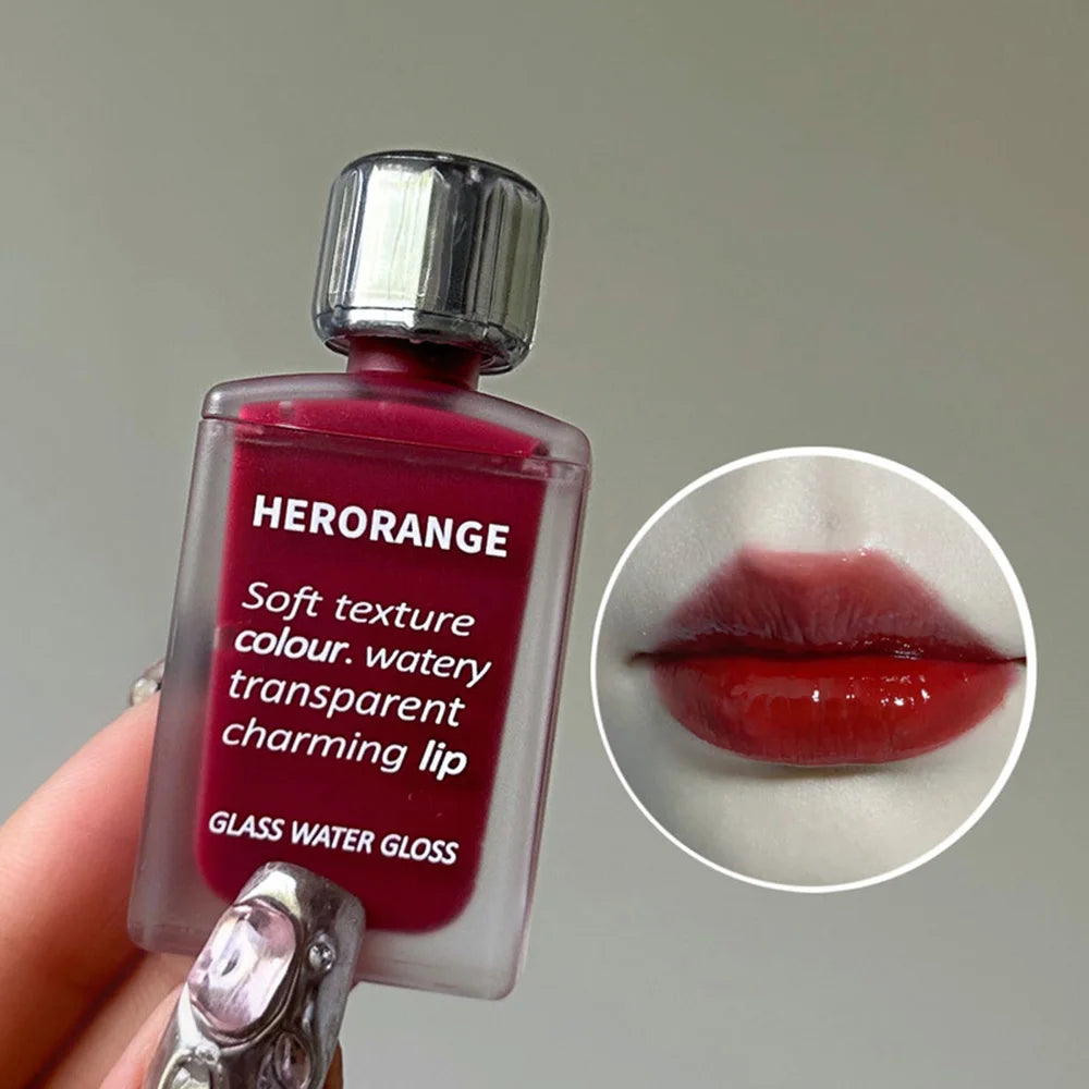 Herorange Lightly Glass Water Gloss Lip Glaze