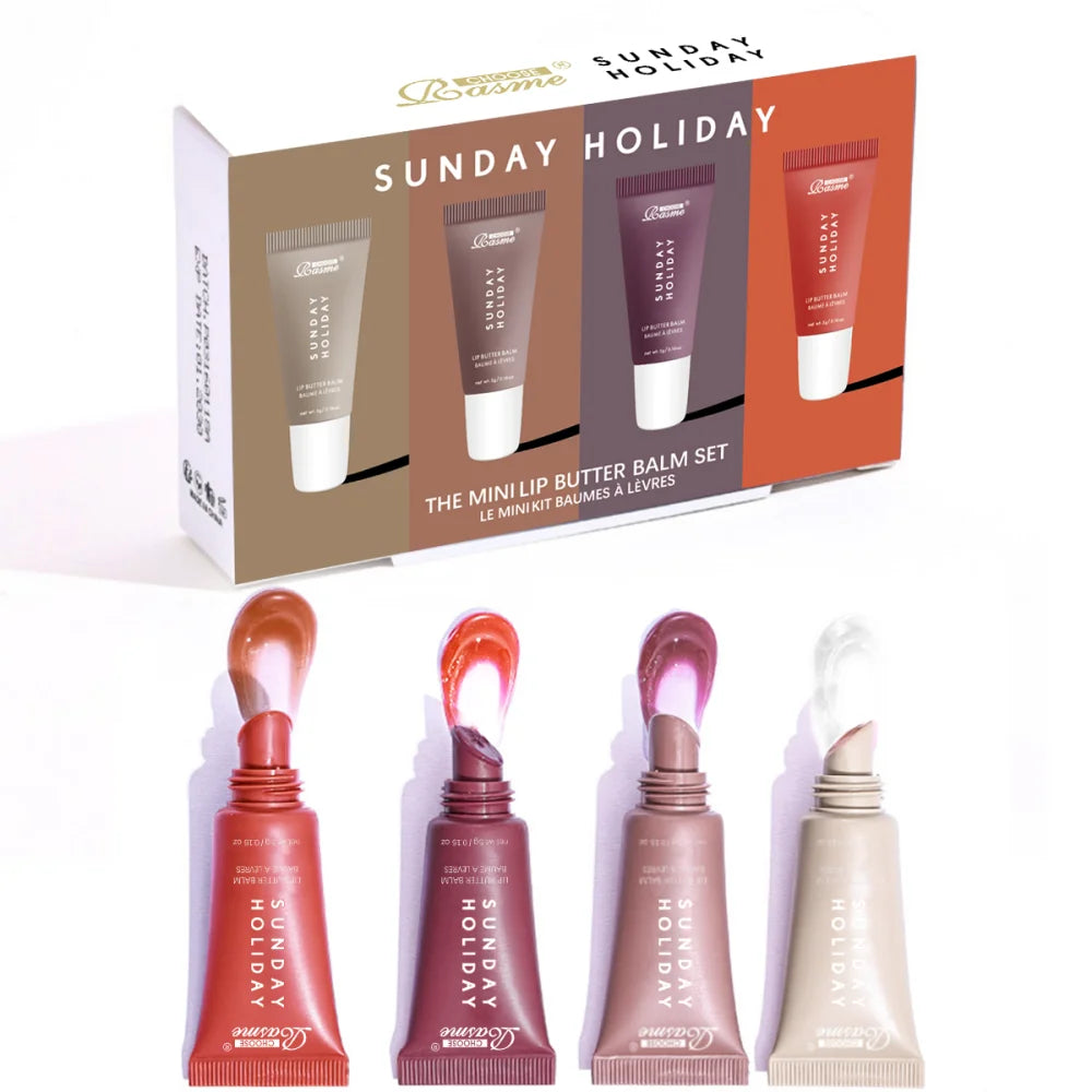 Rasme 4-piece Lip Gloss Set