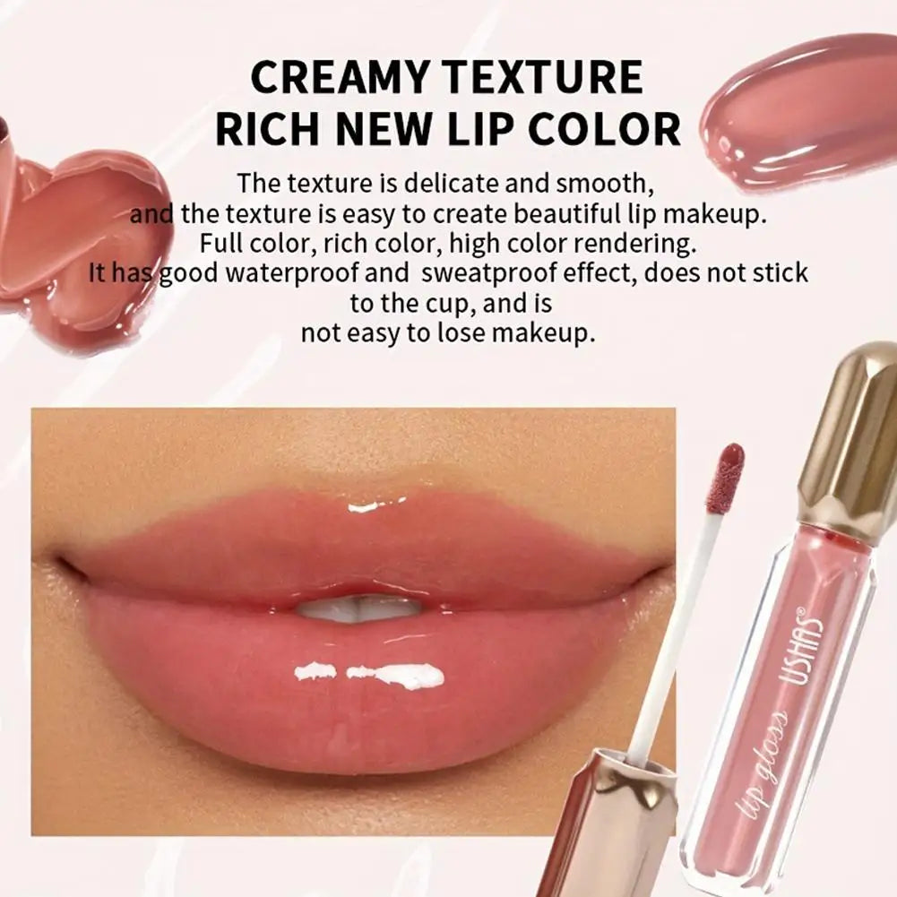 Ushas Shimmering Mirror Lipstick Glossy Lipstick