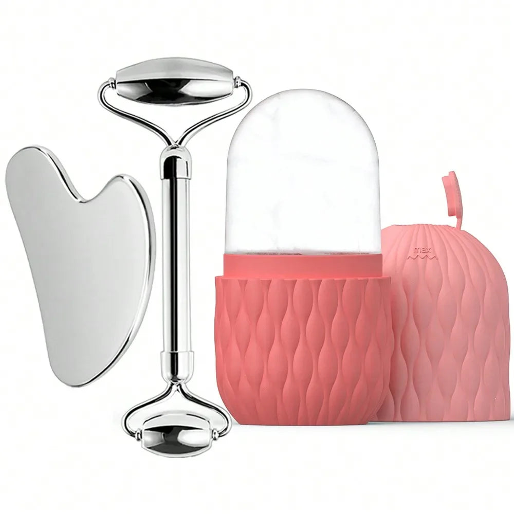 Ice Face Roller & Stainless Steel