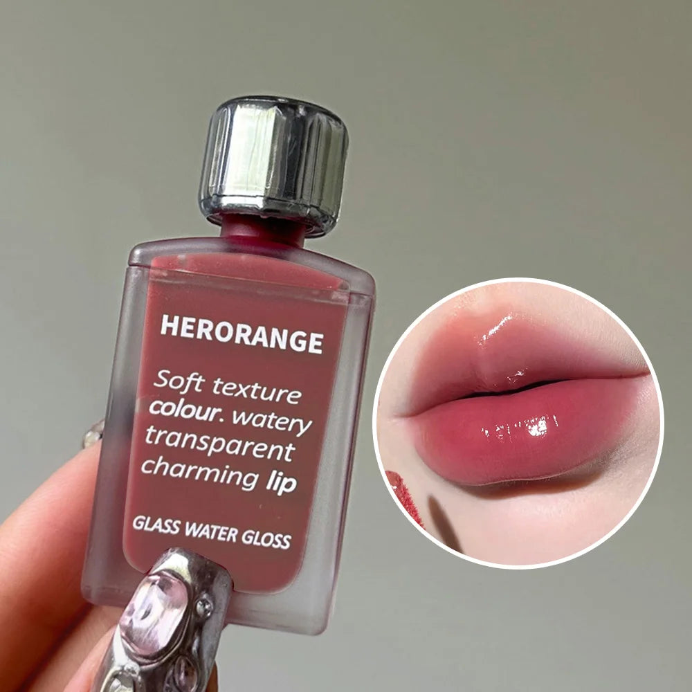 Herorange Lightly Glass Water Gloss Lip Glaze