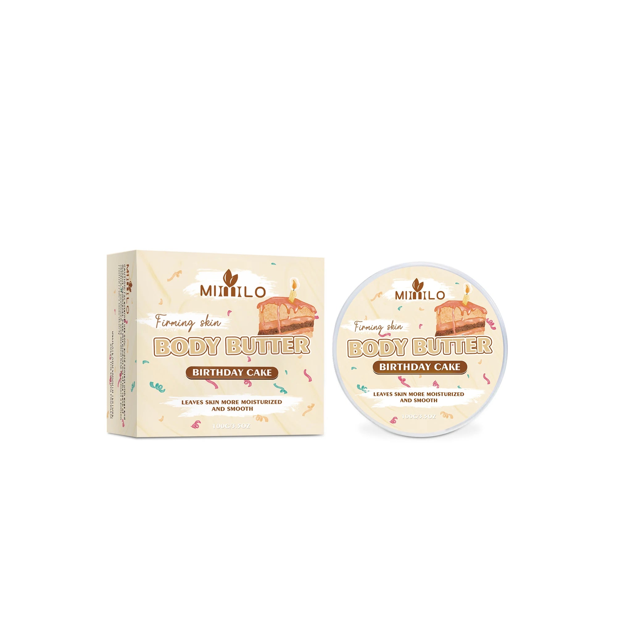 Moisturizing Body Glaze Cream 6 Sweet Flavors