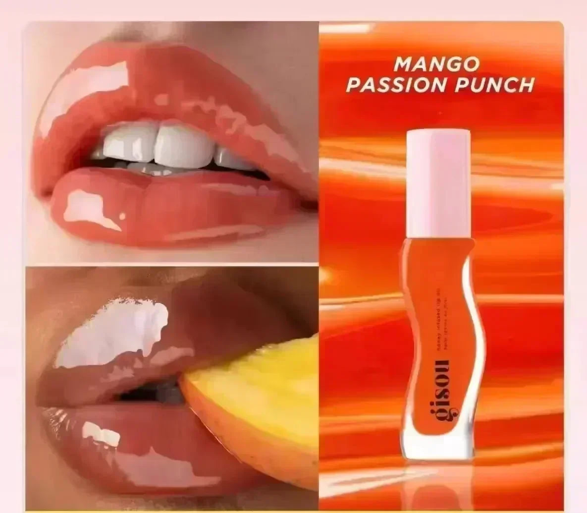 Gisou Moisturizing Lip Balm Lip Oil Gloss