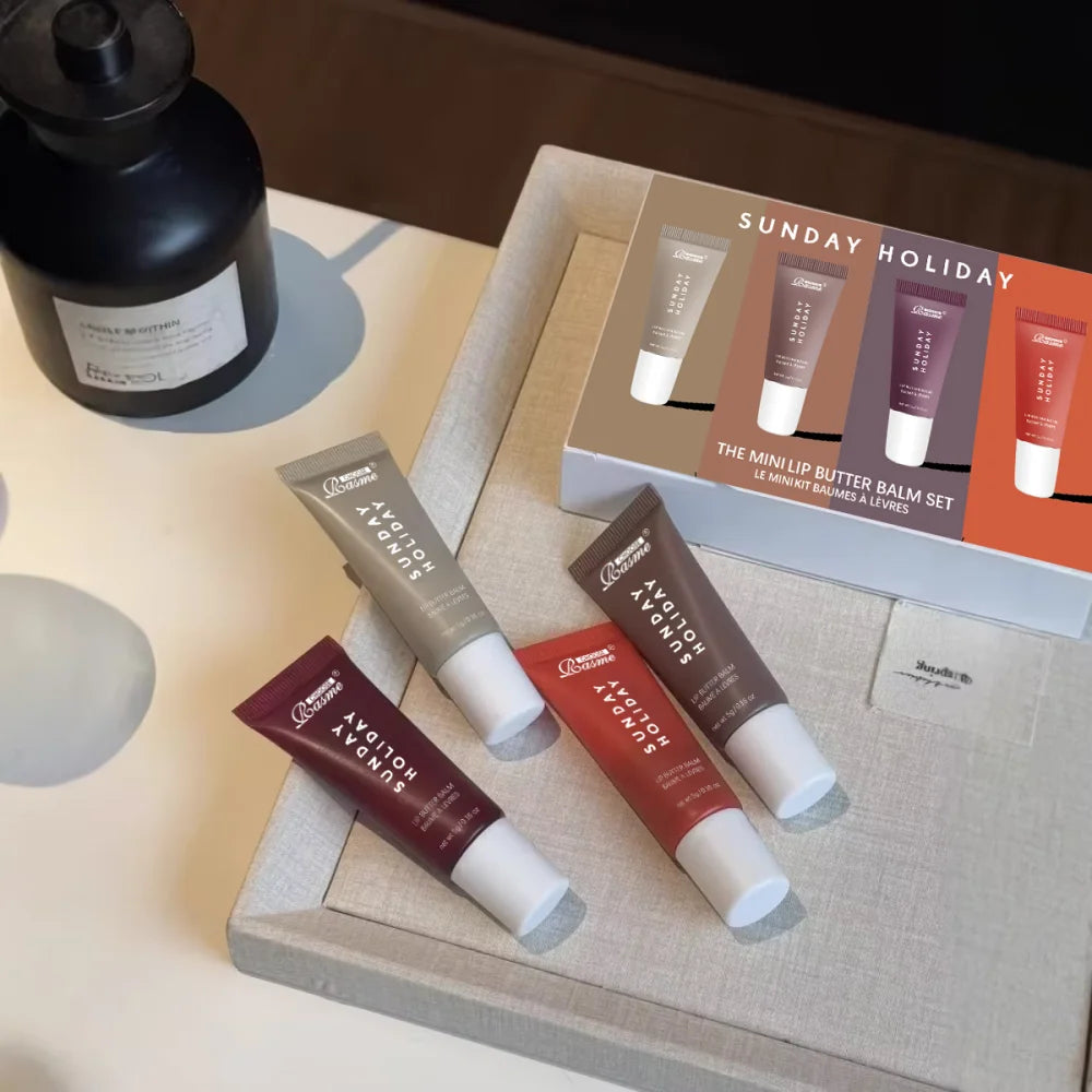 Rasme 4-piece Lip Gloss Set