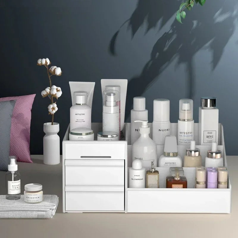 Plastic Drawer Makeup Storage Box