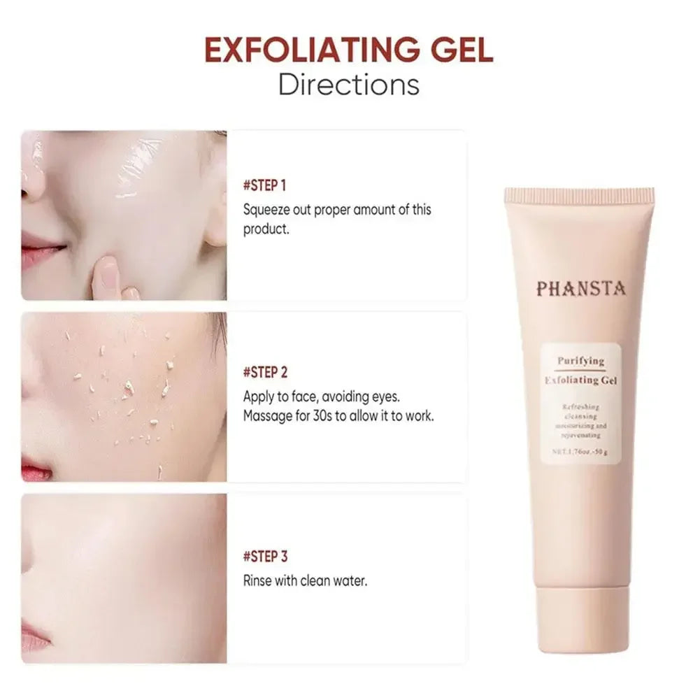 Phansta Face Exfoliating Gel Deep Cleansing Pores
