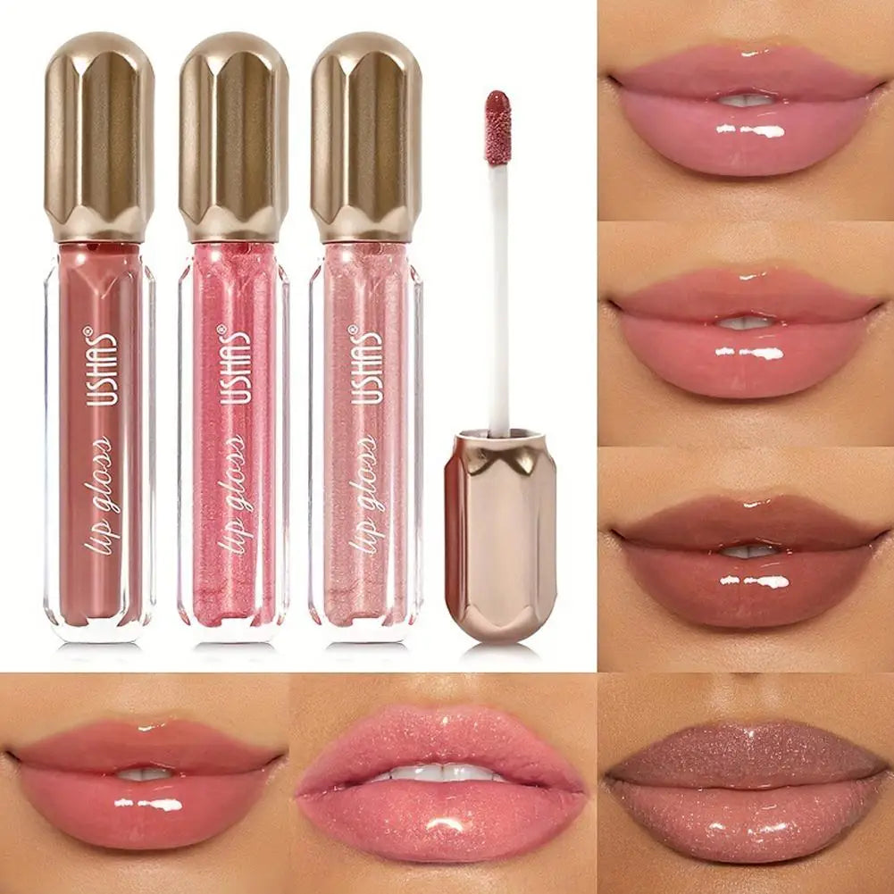 Ushas Shimmering Mirror Lipstick Glossy Lipstick