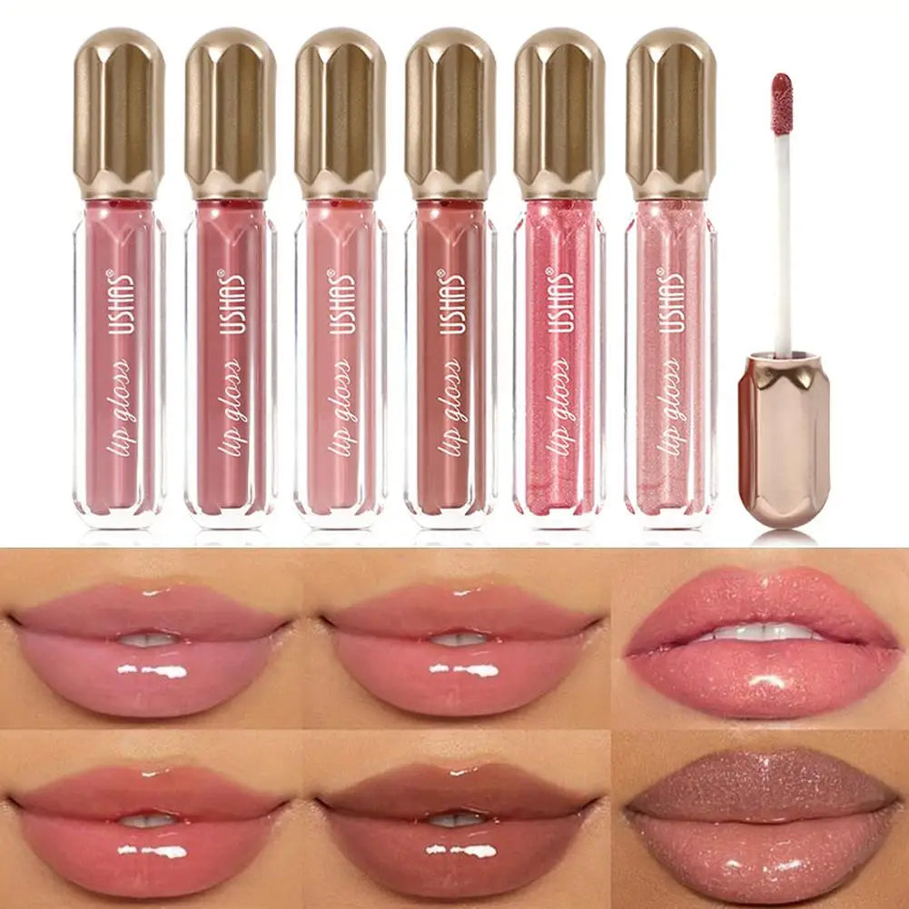 Ushas Shimmering Mirror Lipstick Glossy Lipstick