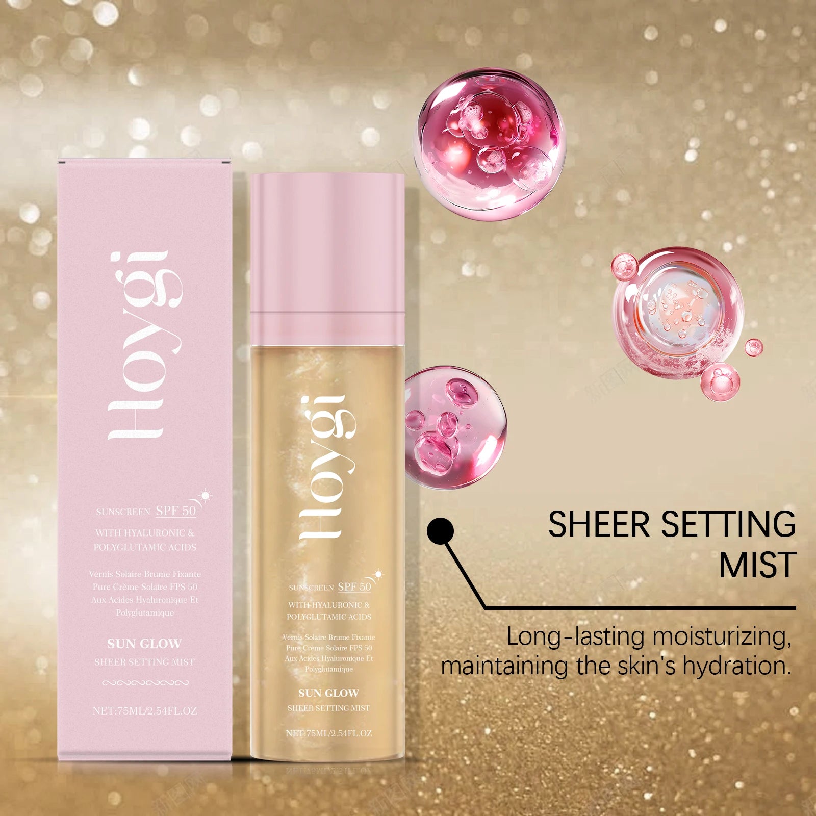 Hoygi 50+ Setting Spray Oil Control