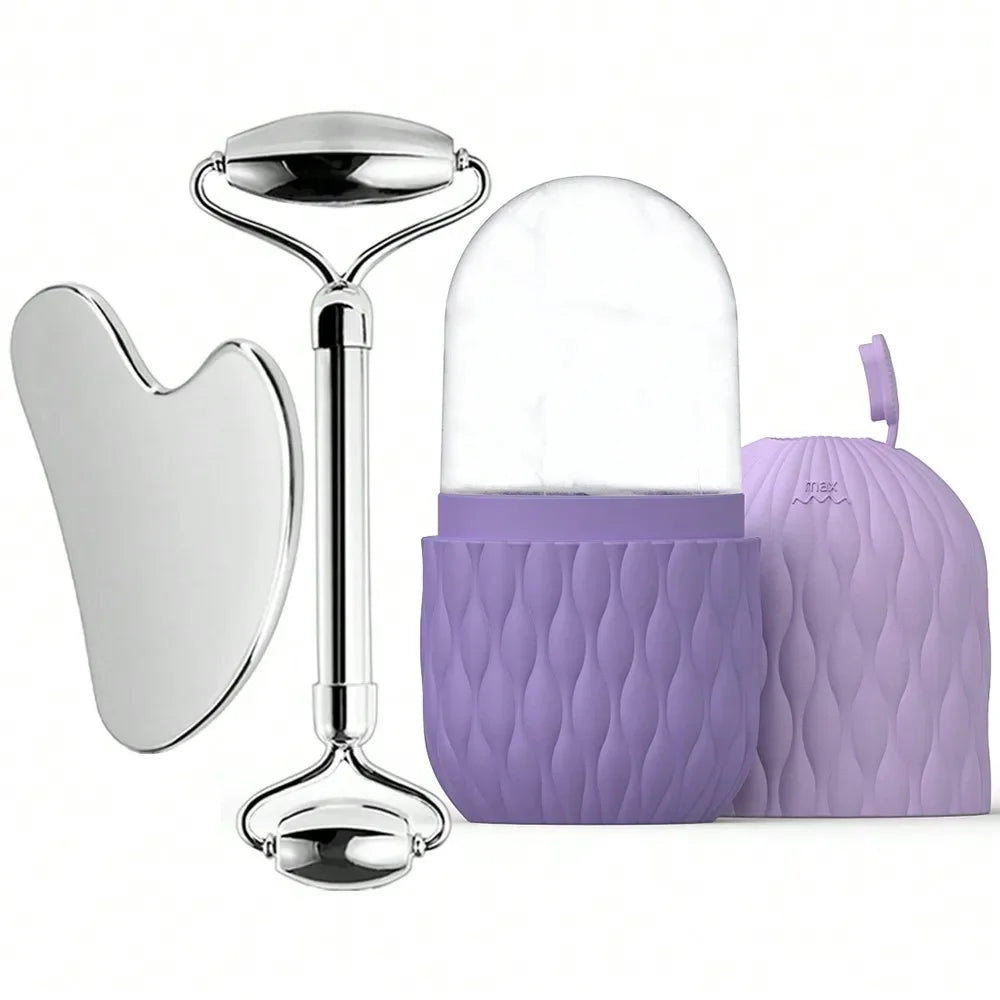 Ice Face Roller & Stainless Steel