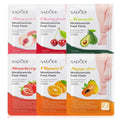 Sadoer 6 Pairs Fruits Foot Mask Moisturizing