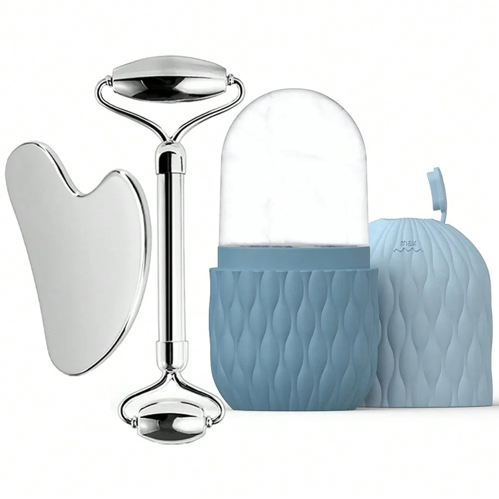Ice Face Roller & Stainless Steel