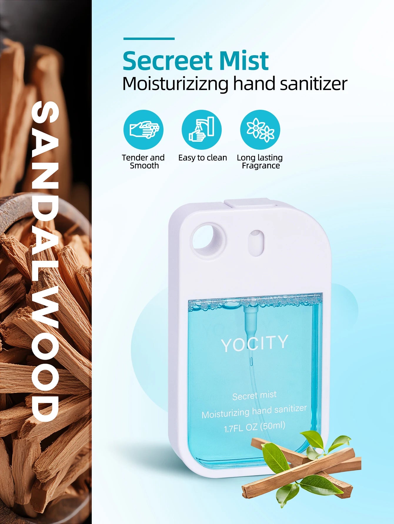 Yocity Air Freshener Car Fragrance Spray