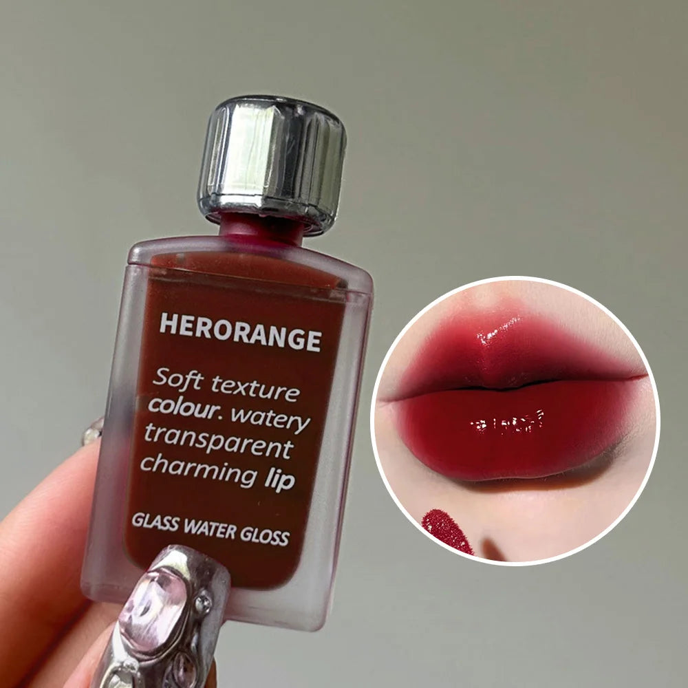 Herorange Lightly Glass Water Gloss Lip Glaze