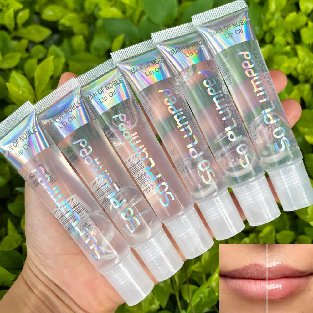 Man Of Noble 6Pcs Fruity Flavor Watery Glossy Lip Gloss Set
