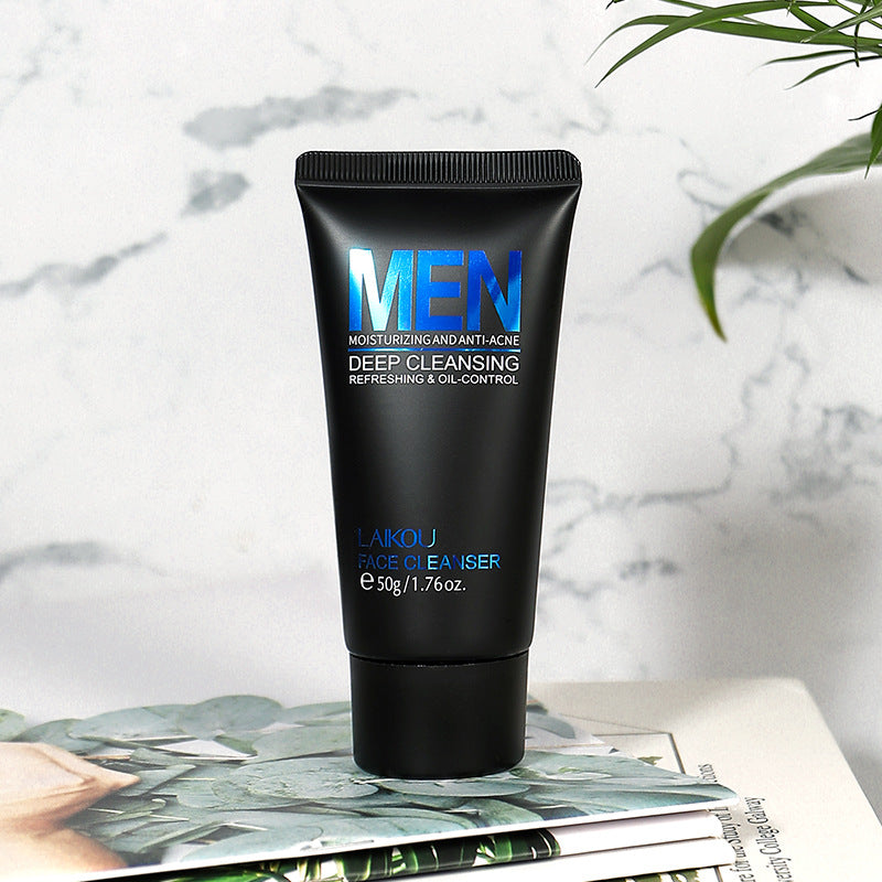 Laikou Skincare Facial Cleansing Men's Scrub Cleanser
