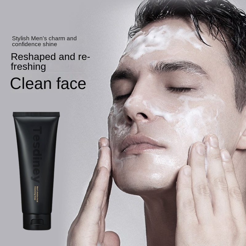 Tesdiney Oil Control Acne Removal Facial Cleanser For Men
