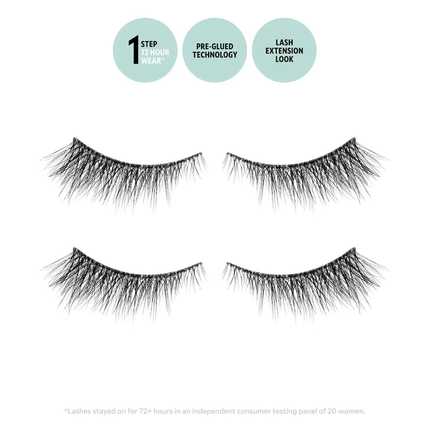 Velour Self-Stick Lash Xtension Strips
