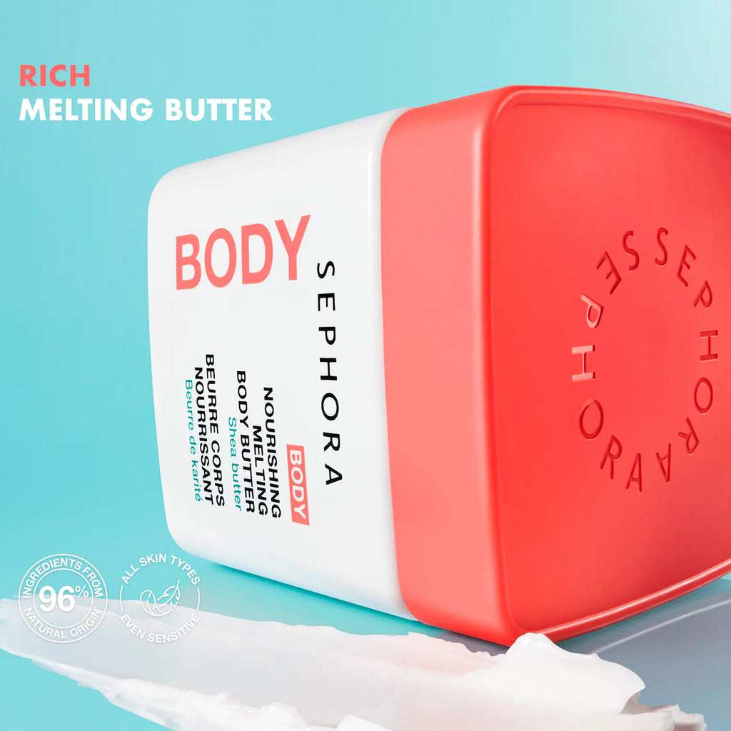 Nourishing Melting Body Butter with Shea-Soft Glow Moisturizer